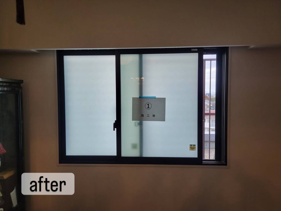 カワサキガラス 松戸店の【インプラス】窓リフォームで断熱効果をUP！の施工後の写真1