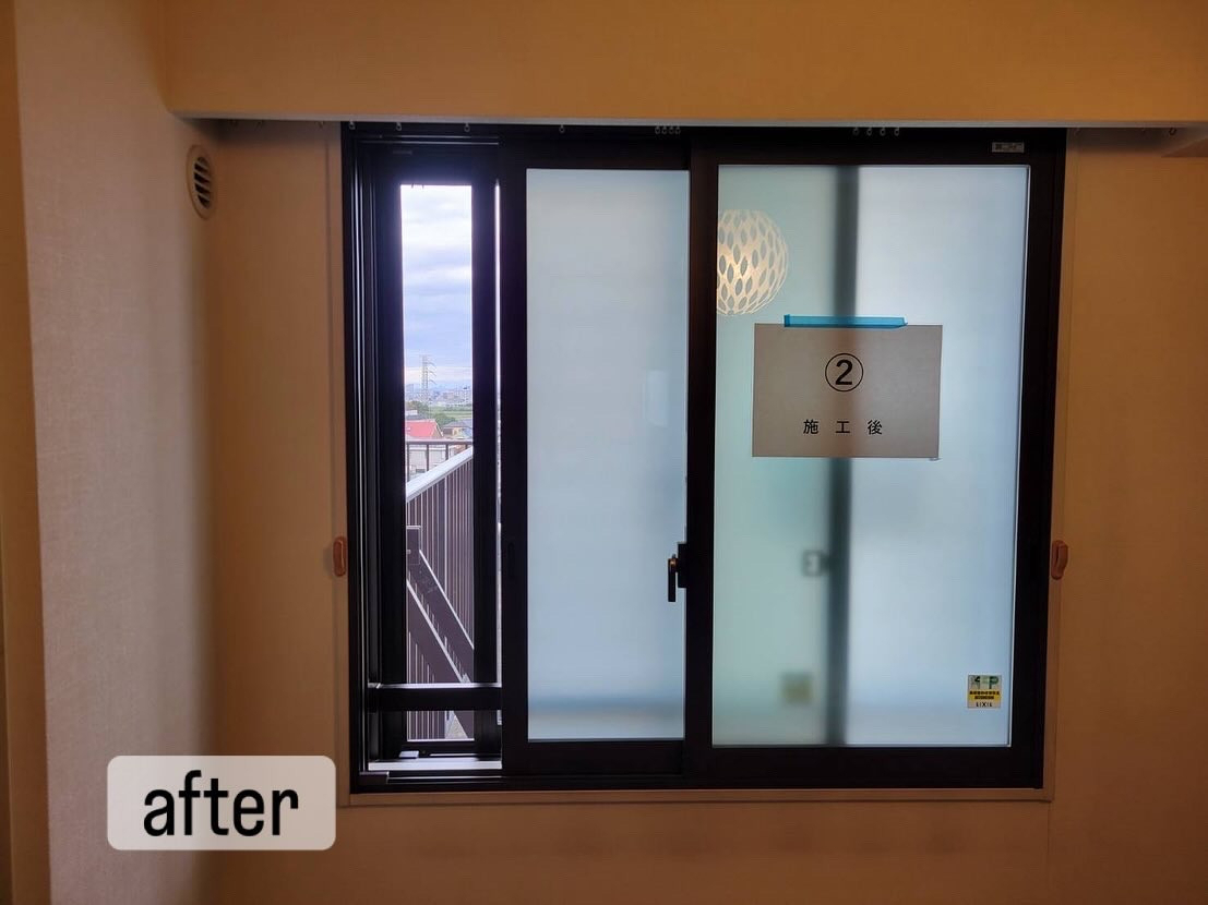 カワサキガラス 松戸店の【インプラス】窓リフォームで断熱効果をUP！の施工後の写真2