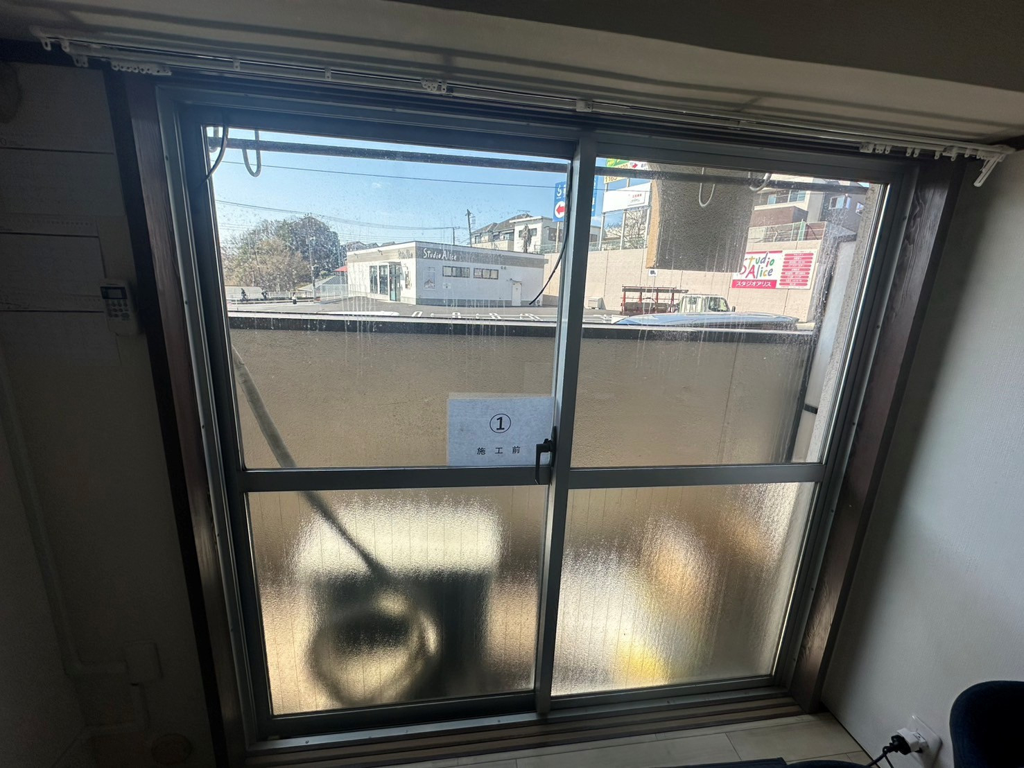 カワサキガラス 松戸店のインプラス内窓設置で快適な暮らしを/カワサキガラス/千葉県松戸市の施工前の写真1