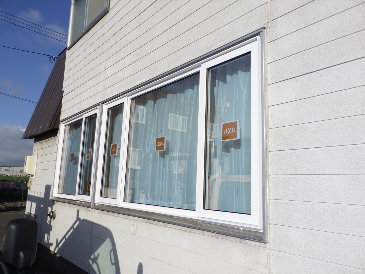 能登家具店の窓交換であったかく!の施工後の写真1