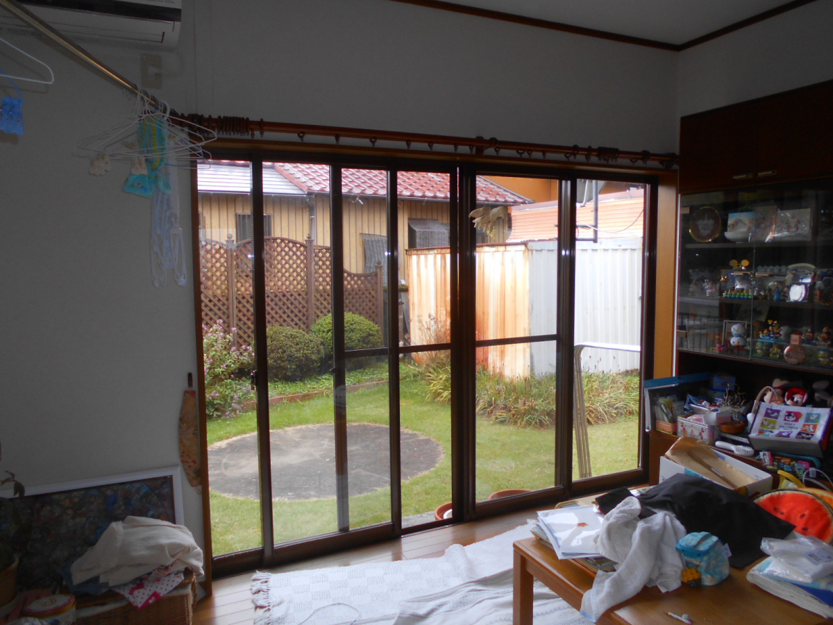 服部硝子店の梅雨明け間近 ~夏に向けて~の施工前の写真1