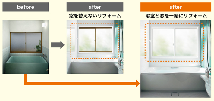 取替窓『リプラス』浴室仕様 維新硝子のブログ 写真7