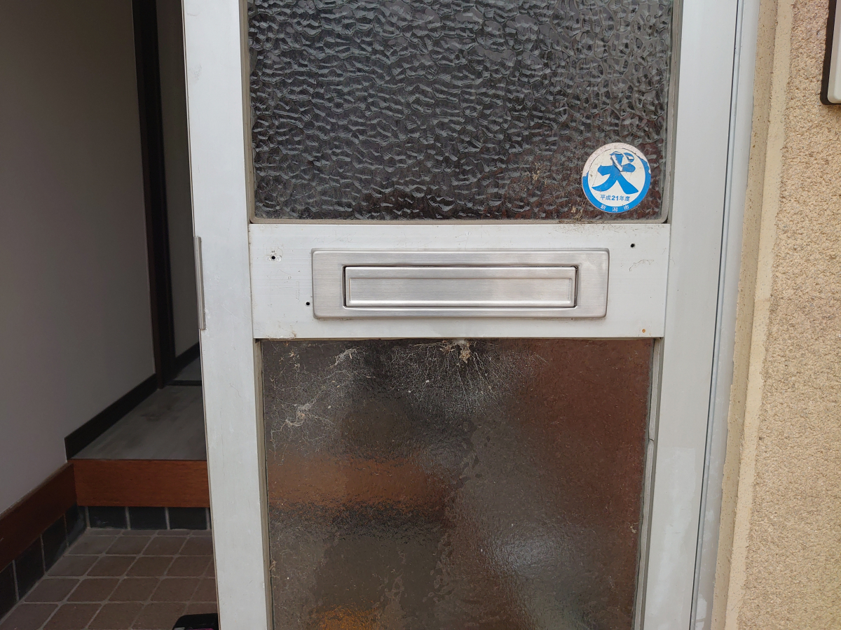 BiSOUのポスト口交換例の施工後の写真1