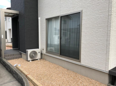 維新トーヨー住器の『スタイルシェード』の施工前の写真1