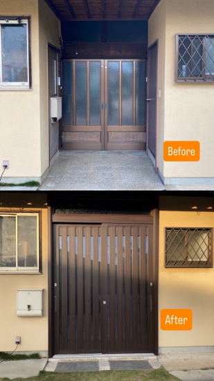 施工事例の写真