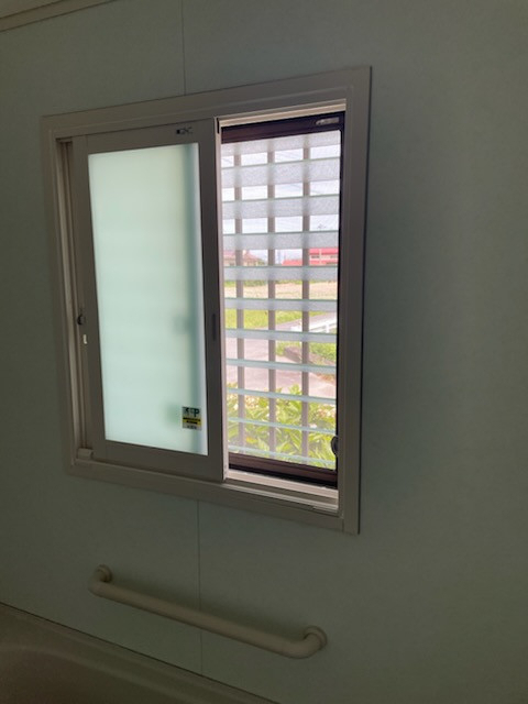 マド・デ・リフォームの冬の寒さ対策その①　浴室の施工後の写真1