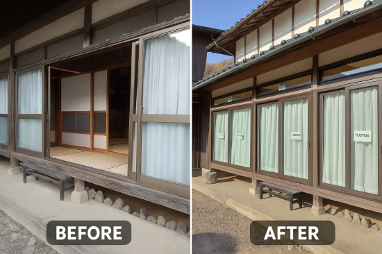 施工事例の写真