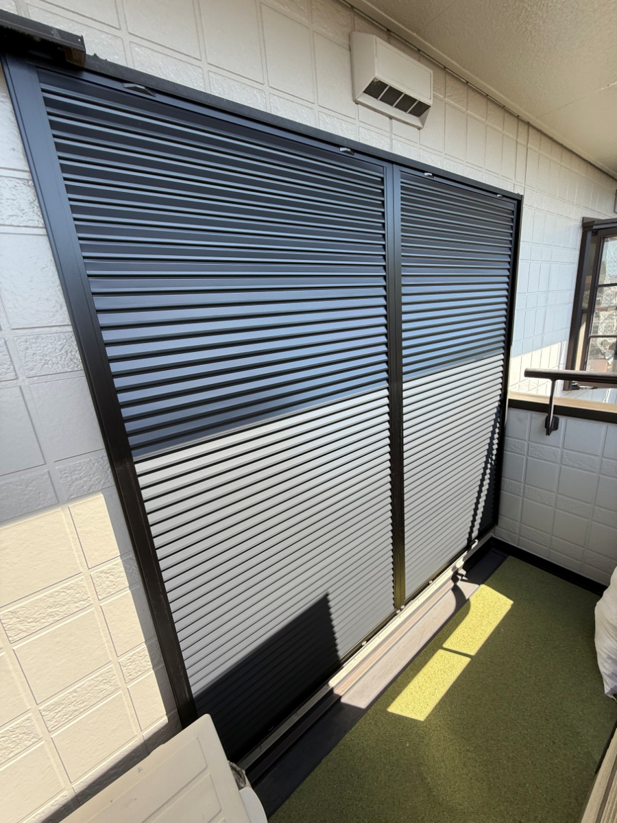 イワサキの古くなって重たい雨戸をアルミ製雨戸に交換！の施工後の写真2