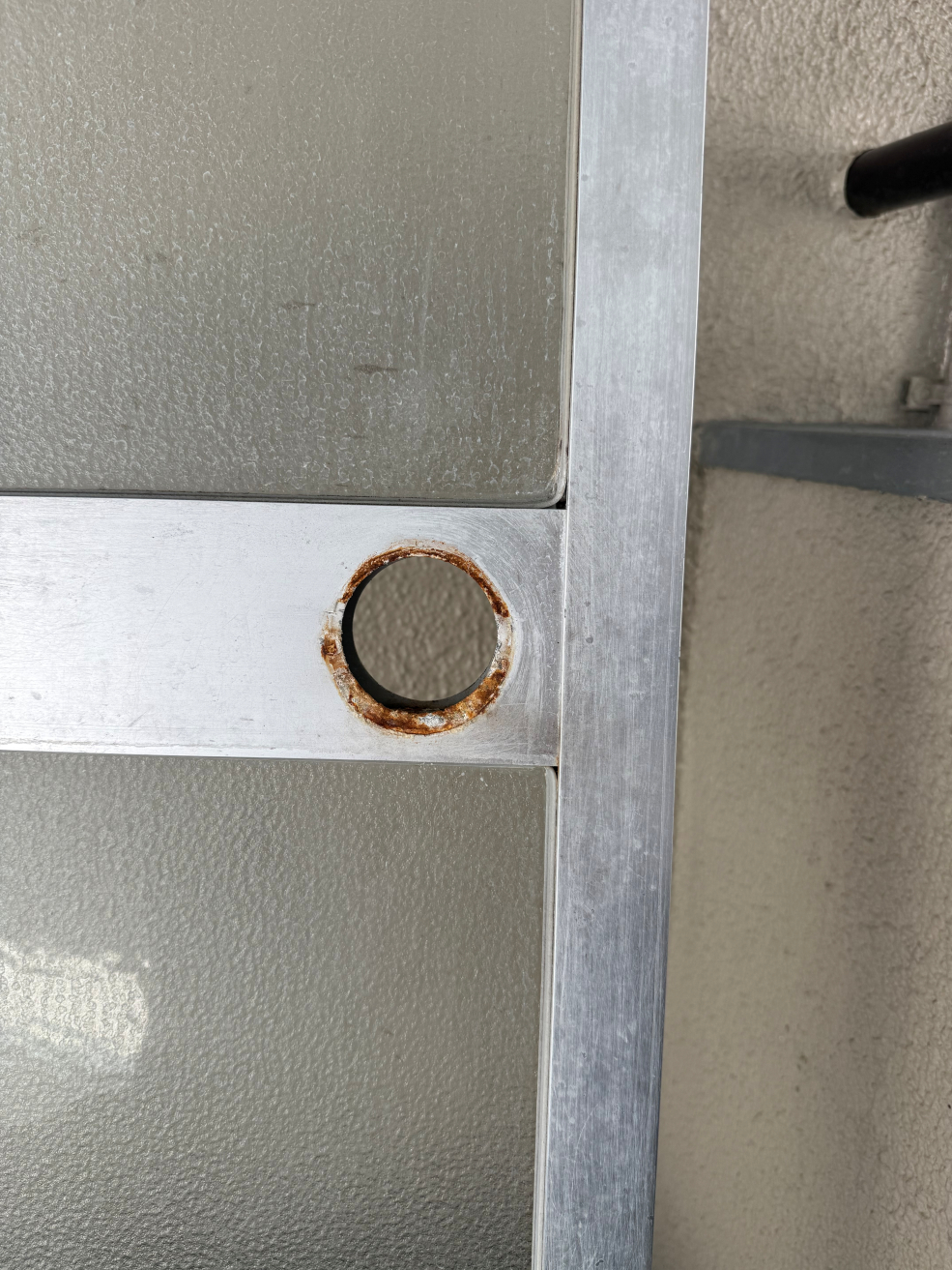 イワサキの錆びたドアノブも交換出来ます！！の施工前の写真2