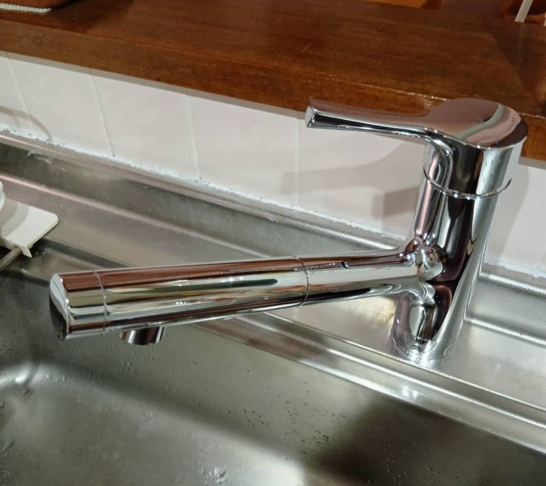 野田アルミ建材の子育てグリーン補助金を活用した、勝手口ドアの断熱リフォームの施工後の写真3