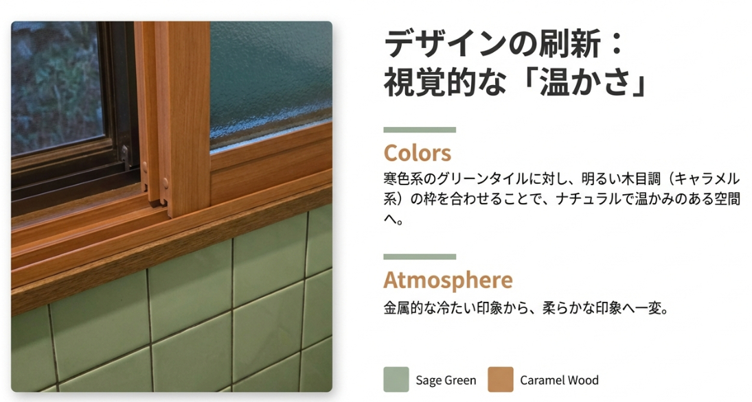 野田アルミ建材の浴室に内窓設置で冬の寒さも安心！！の施工後の写真3