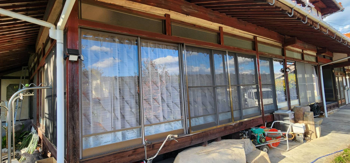 野田アルミ建材の[三次市]先進的窓リノベ補助金を活用して、内窓・外窓断熱工事の施工前の写真1