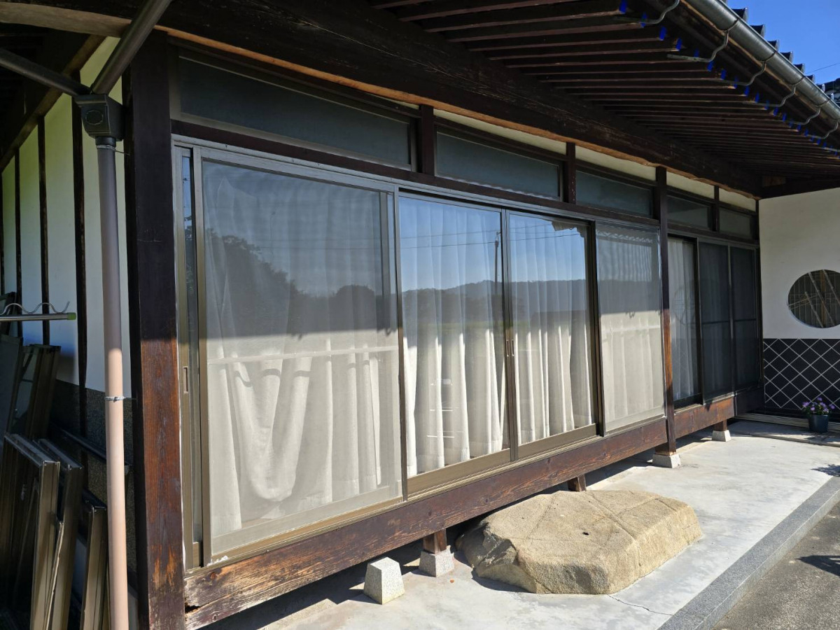 野田アルミ建材の[安芸高田市]先進的窓リノベ補助金を活用して、外窓断熱工事の施工前の写真3