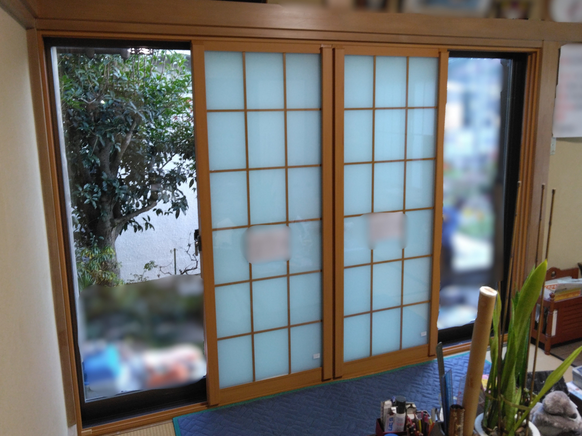 青梅トーヨー住器 東松山店の破れない和紙、という選択。の施工後の写真2