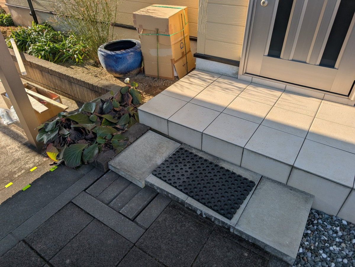 イワカンＳＧの手すり取付工事(^^)/の施工前の写真2