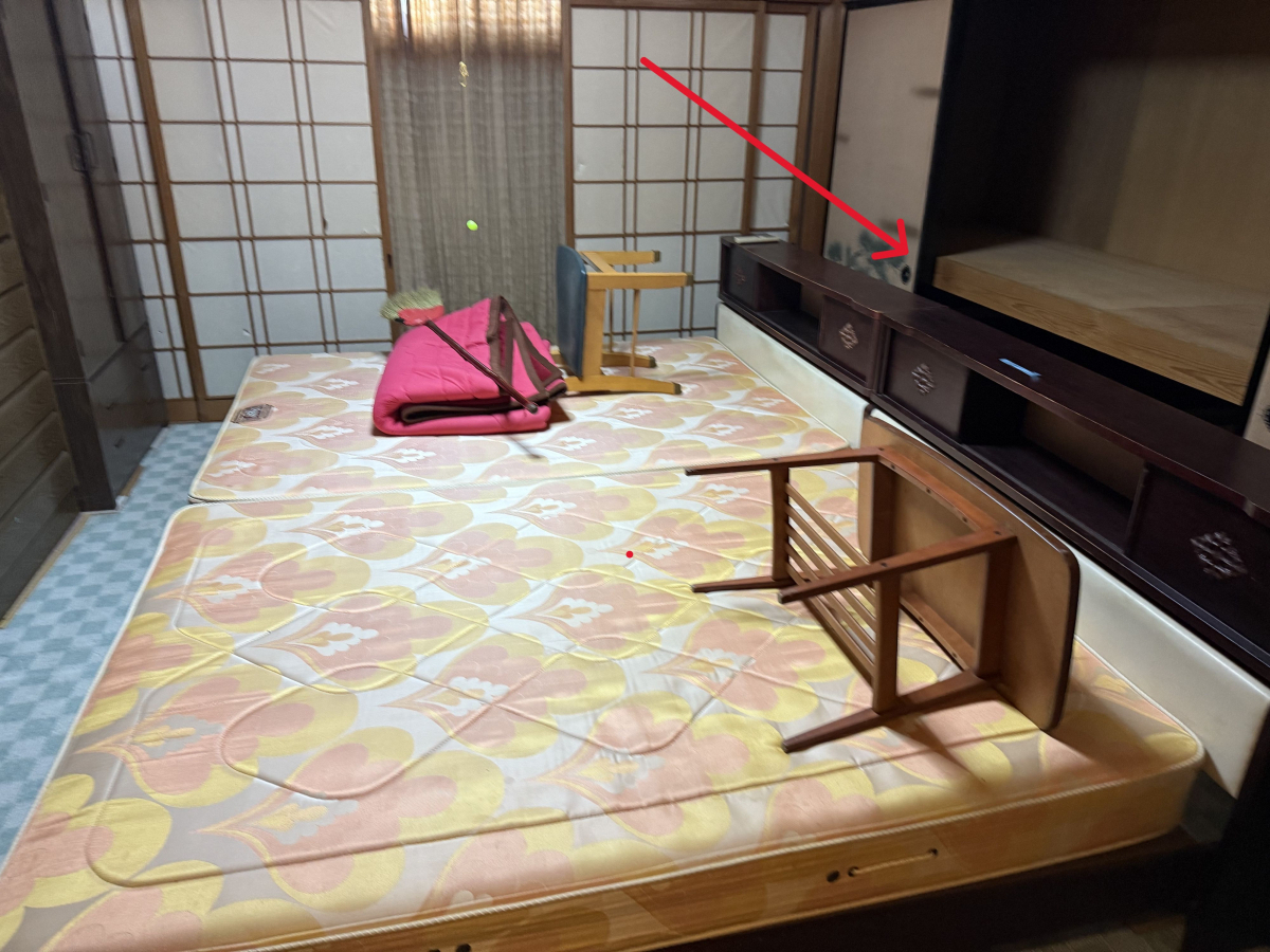 イワイの【施工事例】和風の押し入れを洋風クローゼットにリフォーム｜敦賀市の施工前の写真1