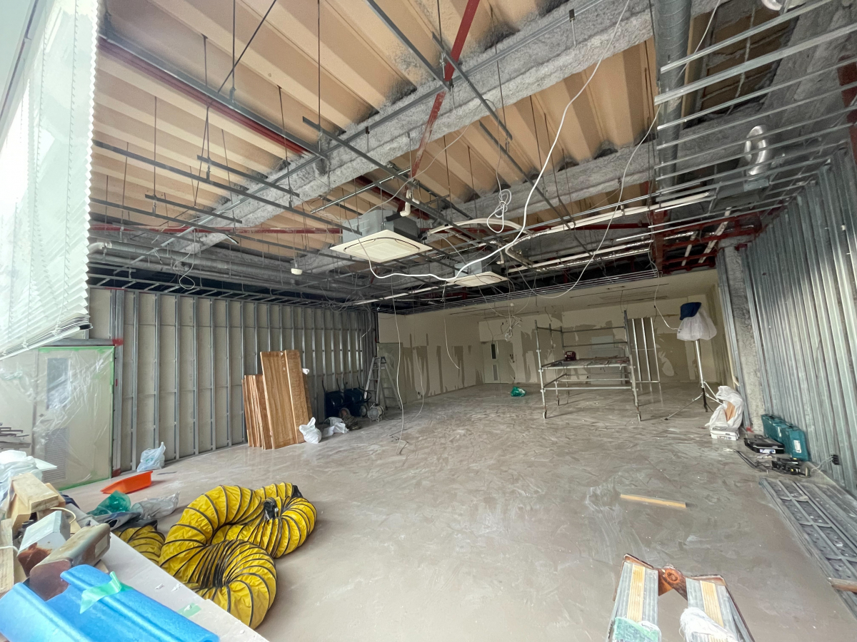 イワイの【店舗併設の大規模厨房リフォーム】某企業様で製造から販売までを一棟で完結できるようにリフォーム！の施工前の写真3