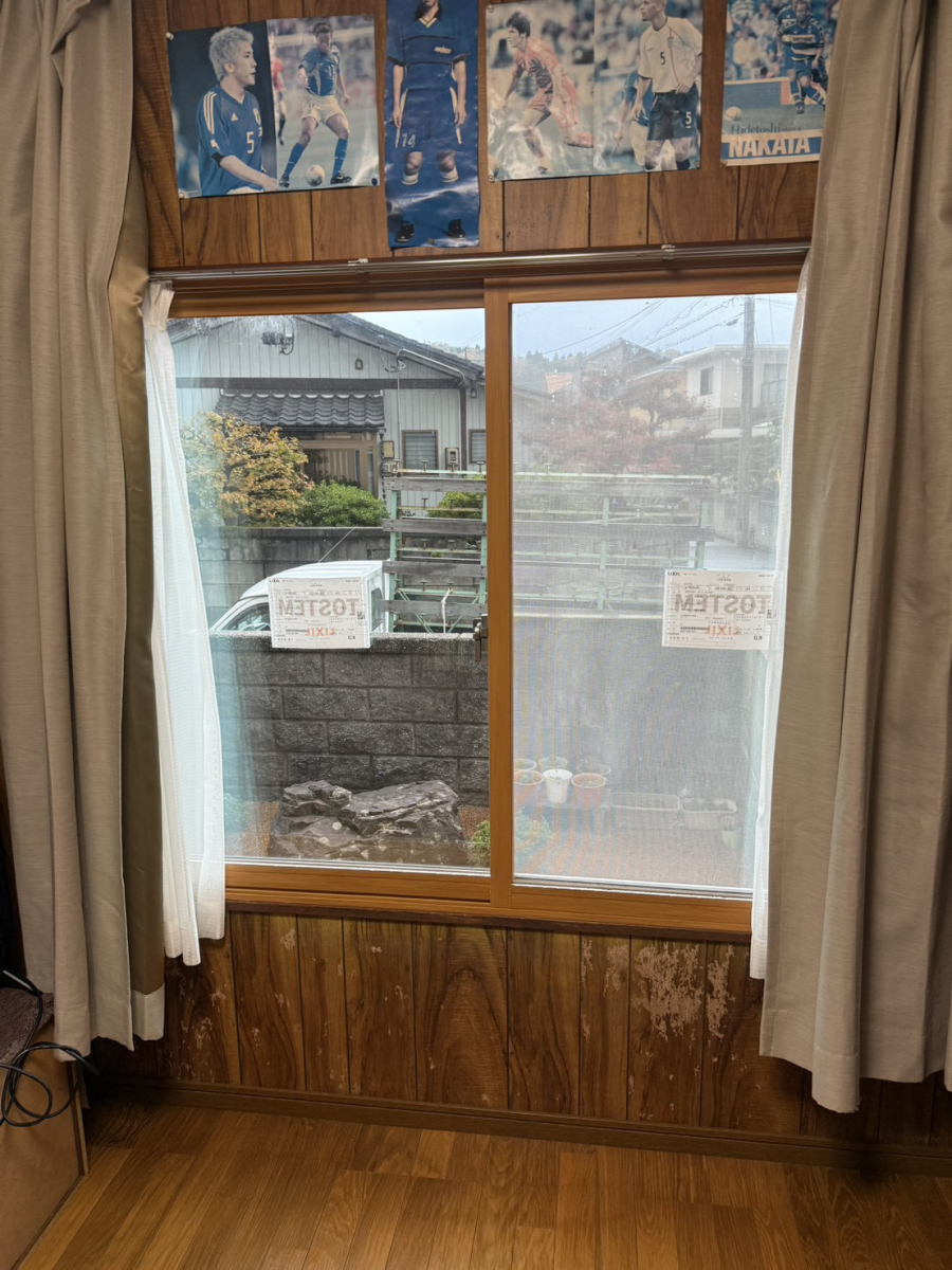 イワイの福井市で内窓インプラス施工｜ピアノの防音・ワンちゃんの声対策・結露改善まで一気に解決！の施工後の写真2