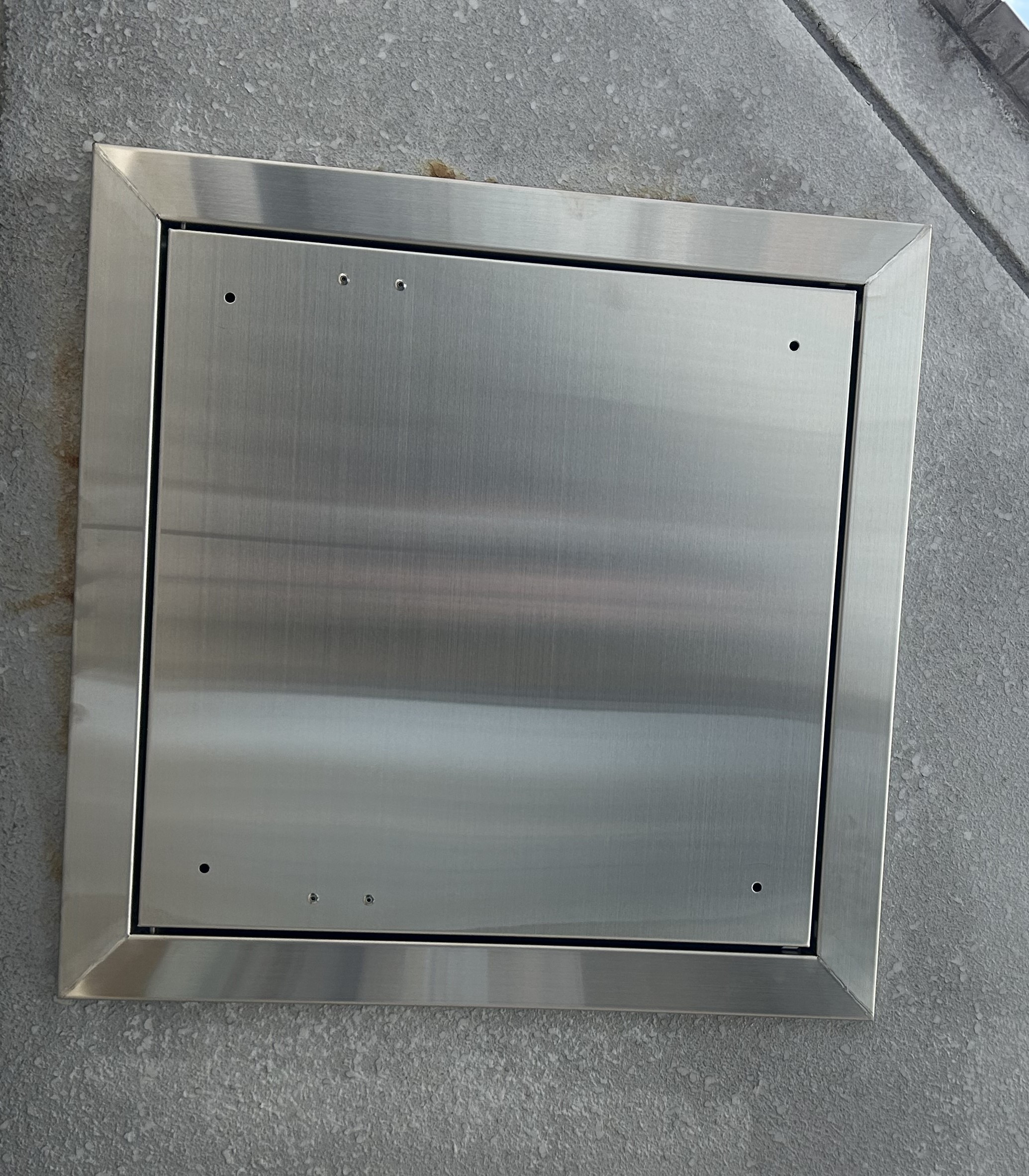 古川オール 江戸川の避難ハッチ・避難はしご交換工事の施工後の写真1