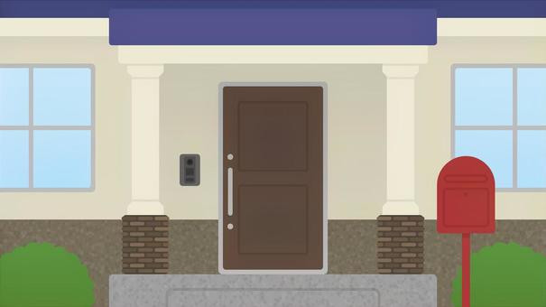 ミズノ建材の玄関リフォーム1日で完了！の施工前の写真1