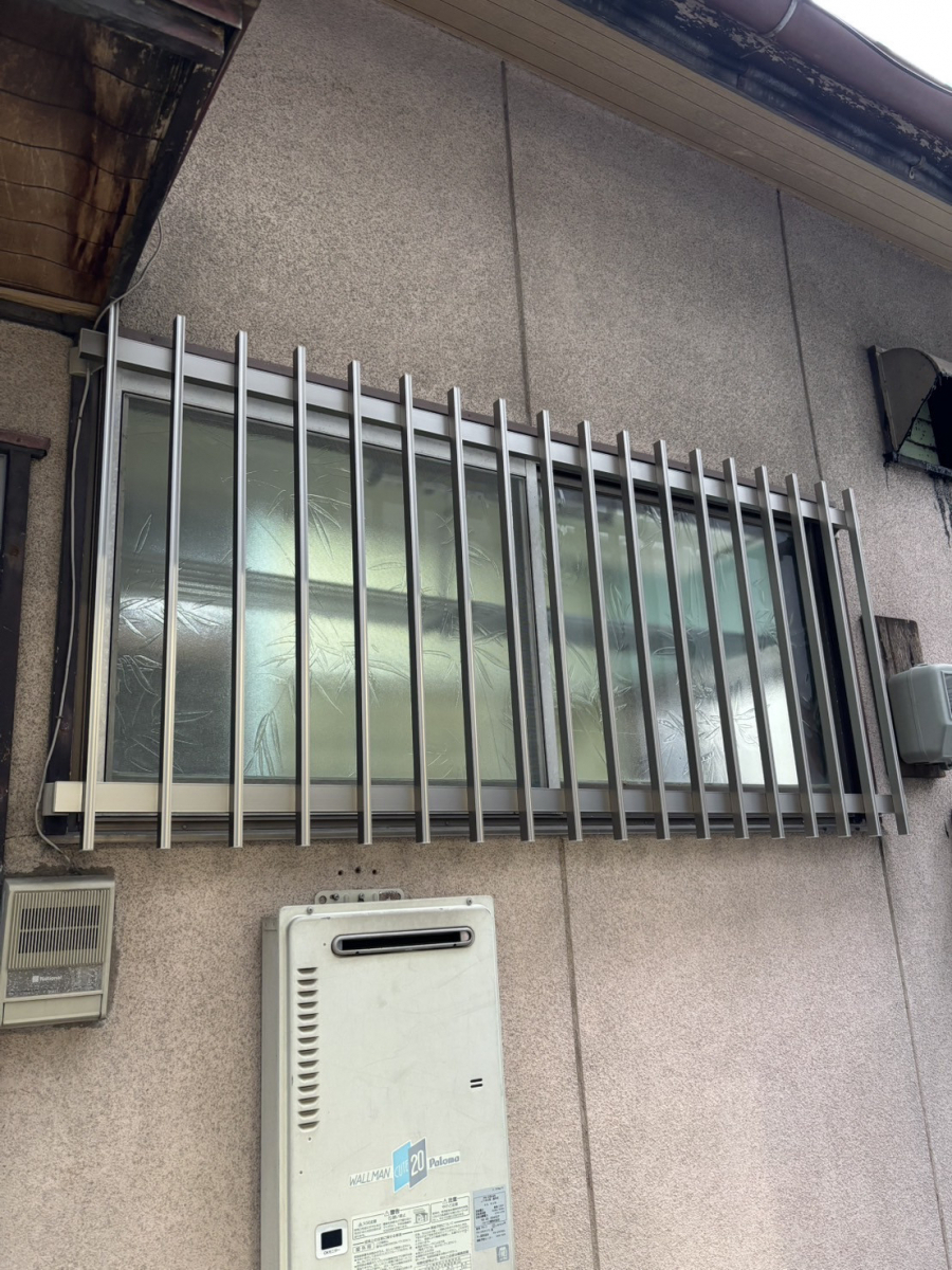 清高ガラスの窓からの侵入、しっかりブロック！の施工後の写真1