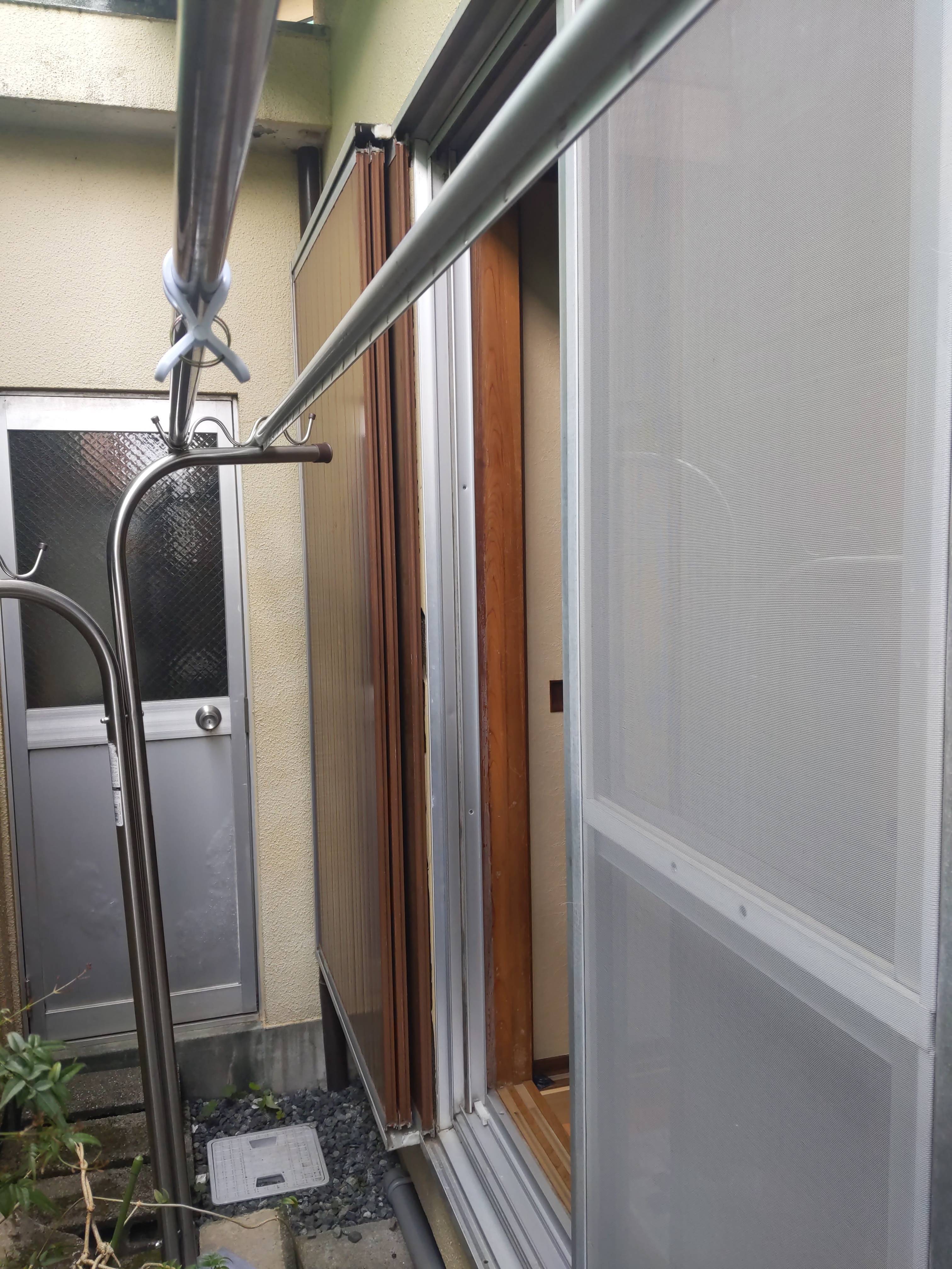 リフォーム雨戸　雨戸戸板の取り換え 伊勢日軽のブログ 写真2