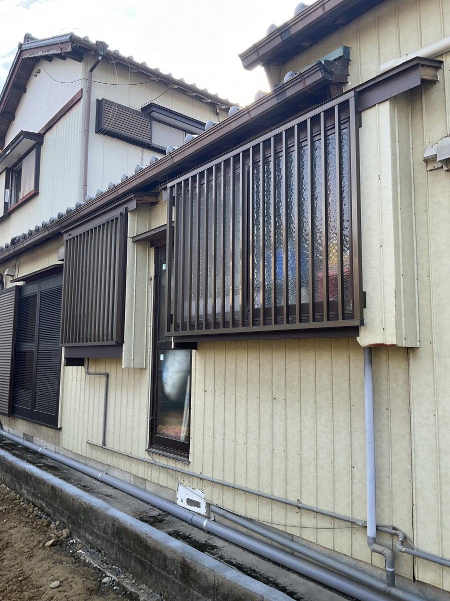 伊勢日軽の防犯ガラスに交換☆の施工前の写真1