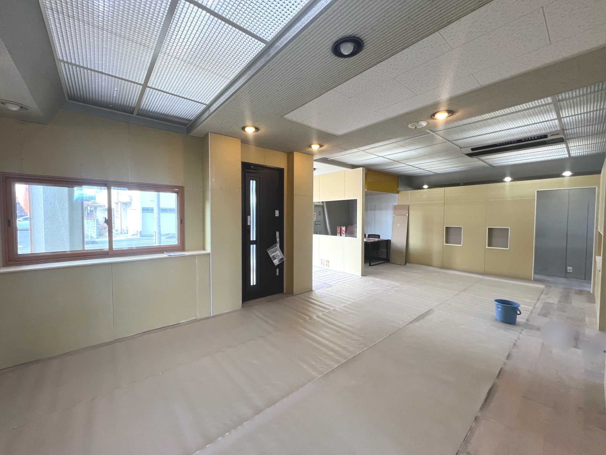 【店舗リフォーム進捗⑧】ボード貼り完了😃❗ 山口西京トーヨー住器 岩国営業所のブログ 写真2