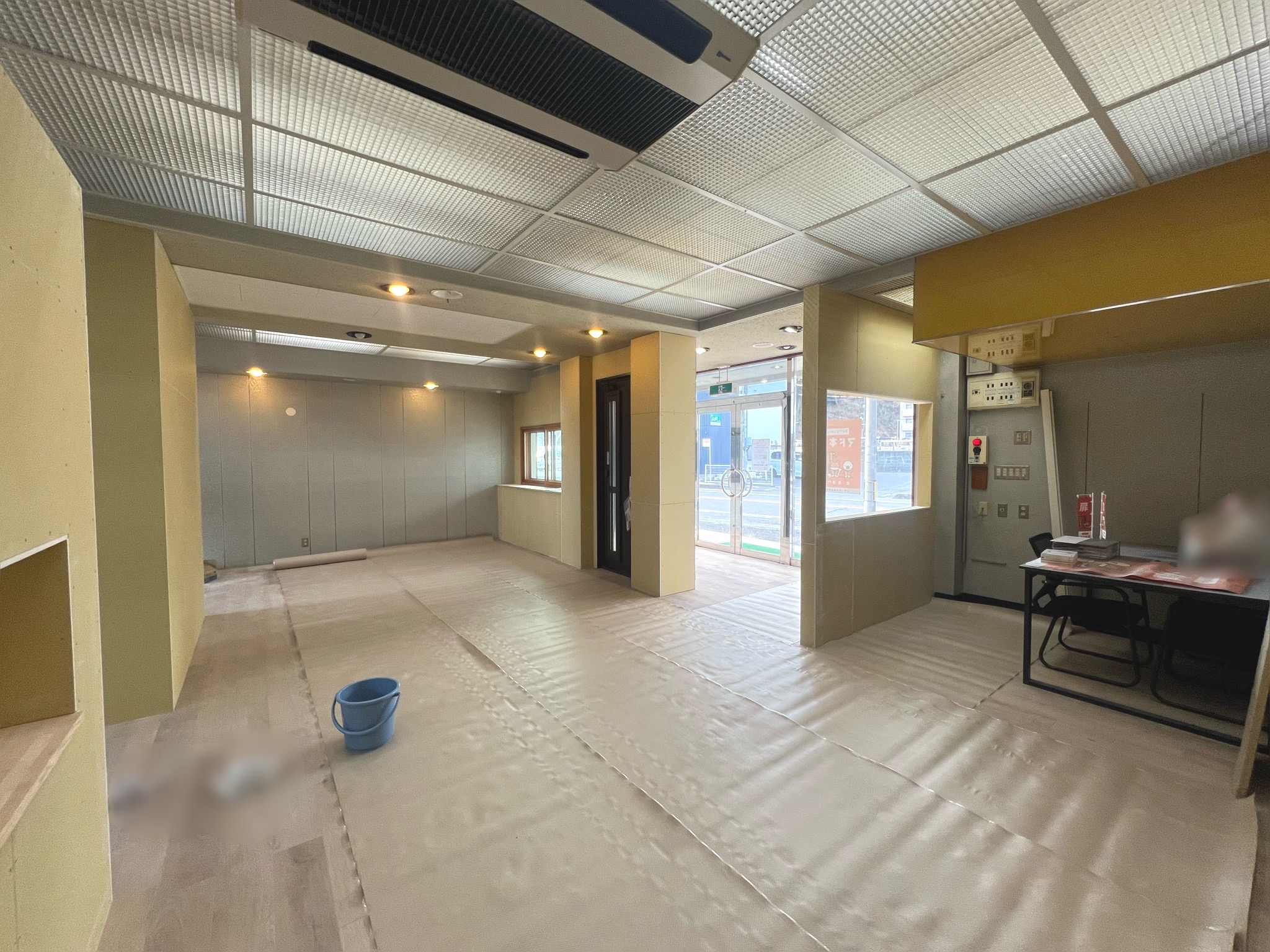 【店舗リフォーム進捗⑧】ボード貼り完了😃❗ 山口西京トーヨー住器 岩国営業所のブログ 写真1