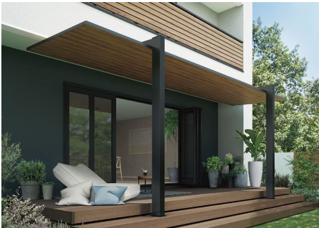 山口西京トーヨー住器 岩国営業所の建物に負担をかけない！？美しく納まるテラスSC＜独立タイプ＞のある暮らしの施工事例詳細写真1