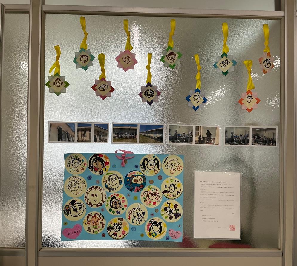 寄贈活動のご報告｜市長と園児の皆さんからあたたかい贈り物をいただきました☺️ 山口西京トーヨー住器 岩国営業所のブログ 写真3