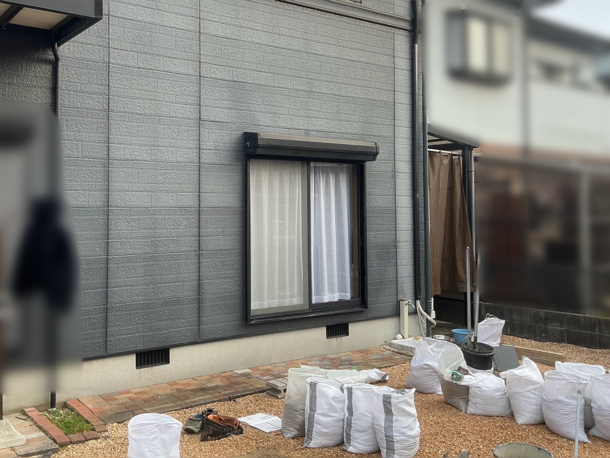 山口西京トーヨー住器 岩国営業所の建物に負担をかけない！？美しく納まるテラスSC＜独立タイプ＞のある暮らしの施工前の写真1