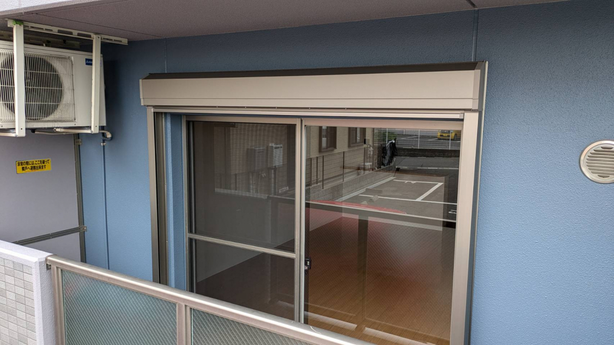 キムラの【大津市】賃貸マンションのシャッター設置の施工後の写真2