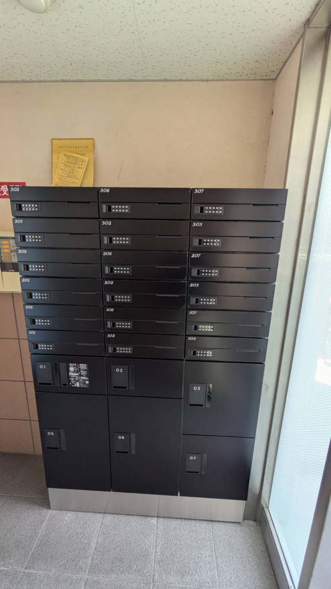 キムラの【滋賀県】ポスト･宅配ボックス取付工事の施工後の写真1