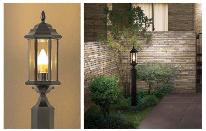 暗い冬の夜に安心を！防犯×デザイン照明✨ 服部興業のブログ 写真4