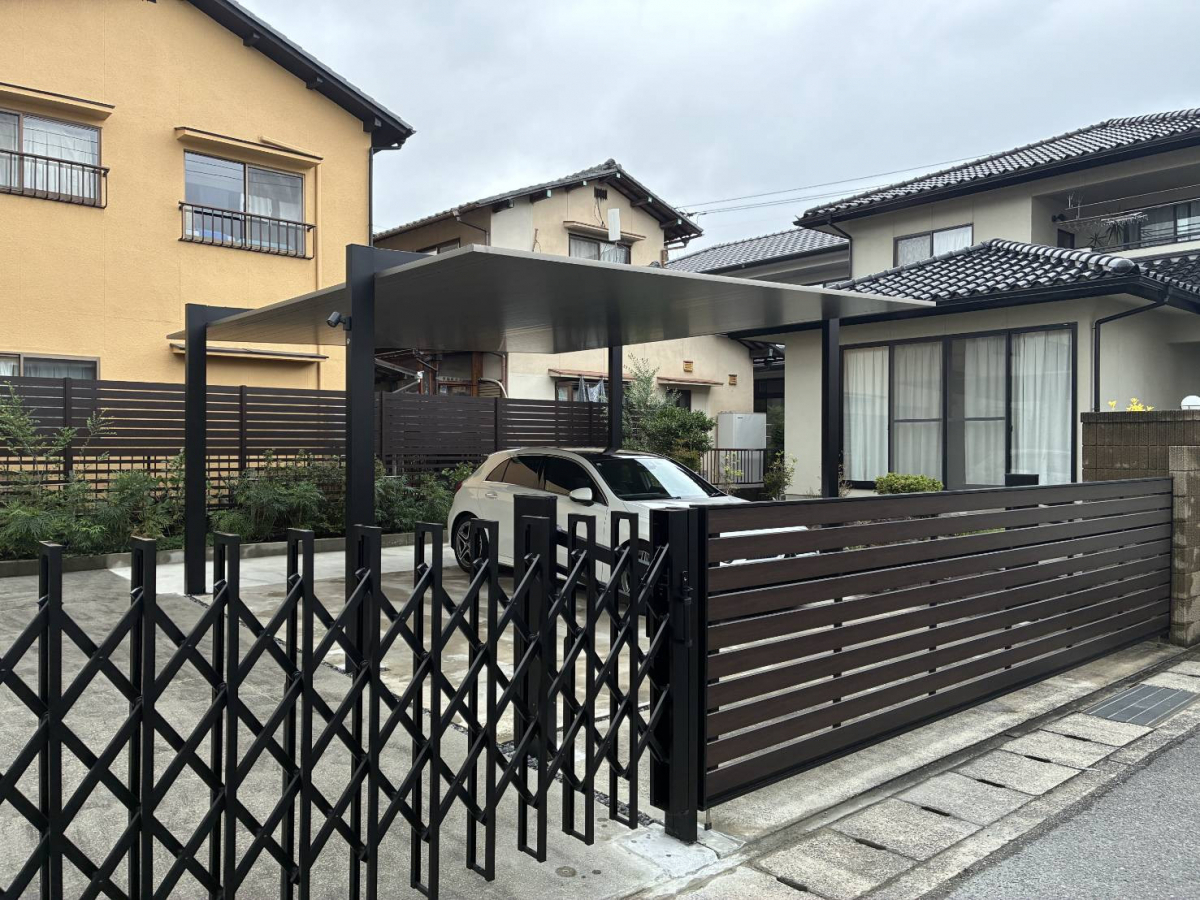 服部興業のエクステリア一新で外観をトータルコーディネート✨の施工後の写真1