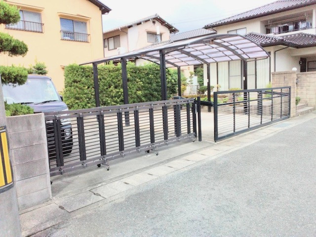 服部興業のエクステリア一新で外観をトータルコーディネート✨の施工前の写真1