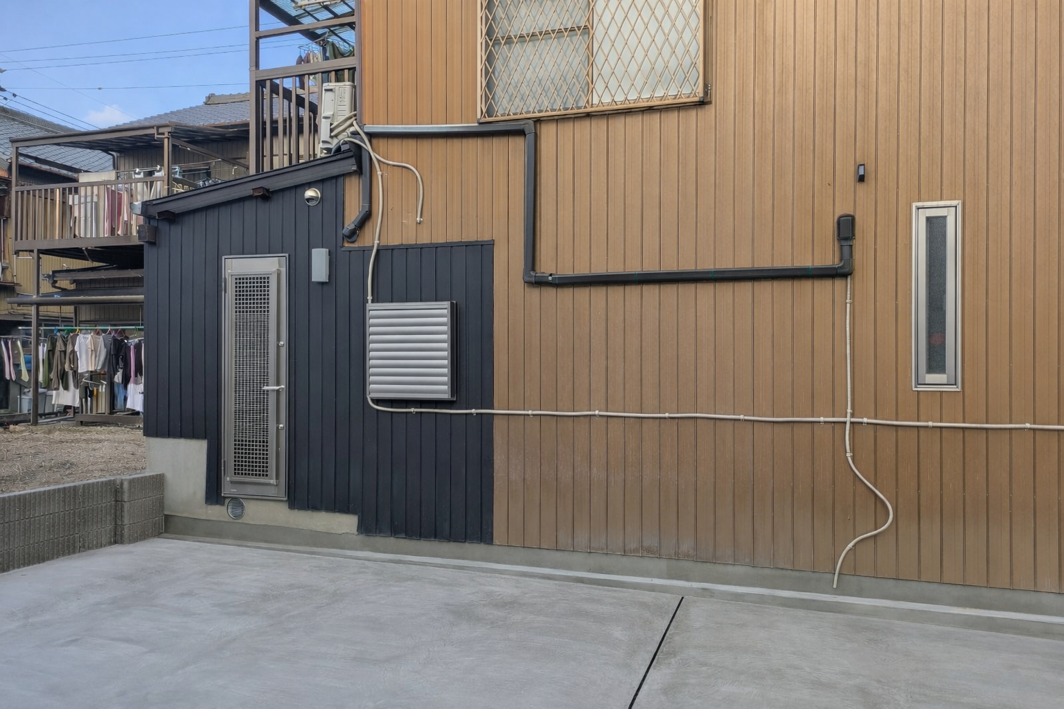 中央アルミ住器の【四日市市】LIXIL「ガーデンルームGF」！腰壁＋高窓で叶えるこだわりのプライベート空間の施工前の写真1