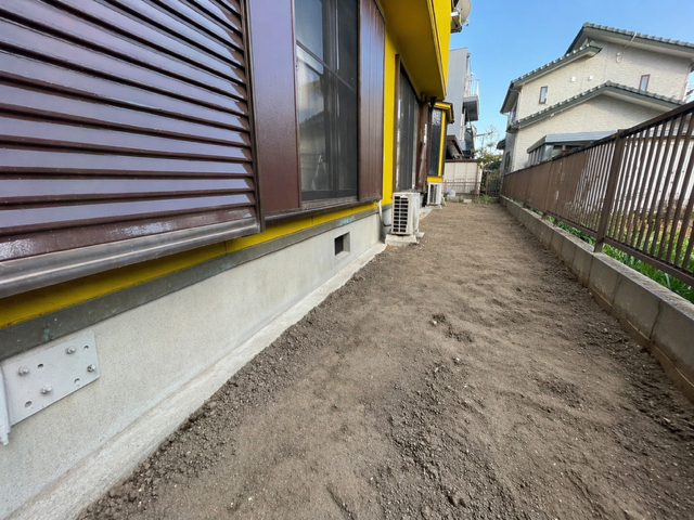 中央アルミ住器の【桑名市】LIXIL「樹ら楽ステージ」設置工事！1日で完成する快適ウッドデッキの施工前の写真1