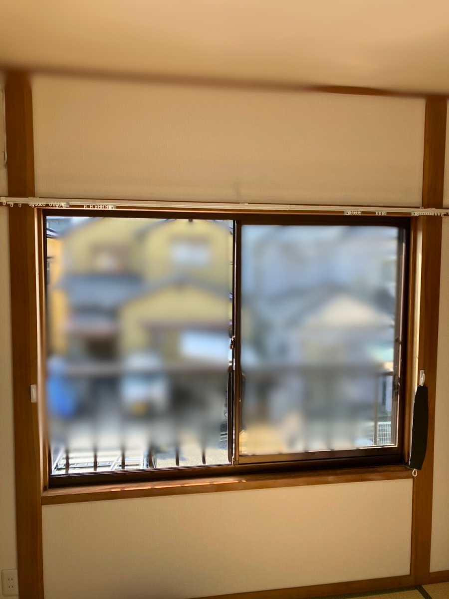 さぬきトーヨー住器の【さぬき市】和室と浴室に内窓インプラスを設置。冬の寒さと結露を軽減の施工前の写真2