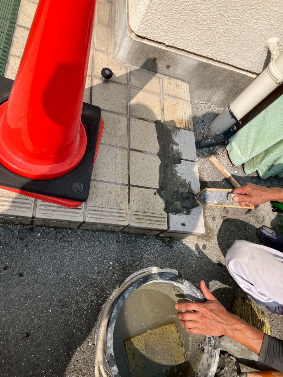 さぬきトーヨー住器の【高松市】某施設タイル補修工事施工例の施工後の写真2