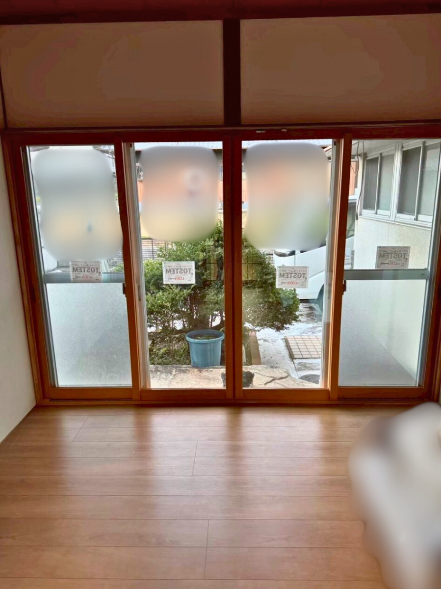 さぬきトーヨー住器の【高松市】和室・洋室・廊下の３カ所に内窓インプラスを設置しましたの施工後の写真2