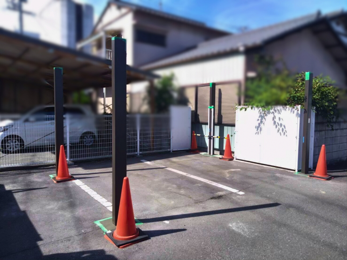 さぬきトーヨー住器の【高松市】カーポート破損に伴う撤去・新規設置工事の施工後の写真1