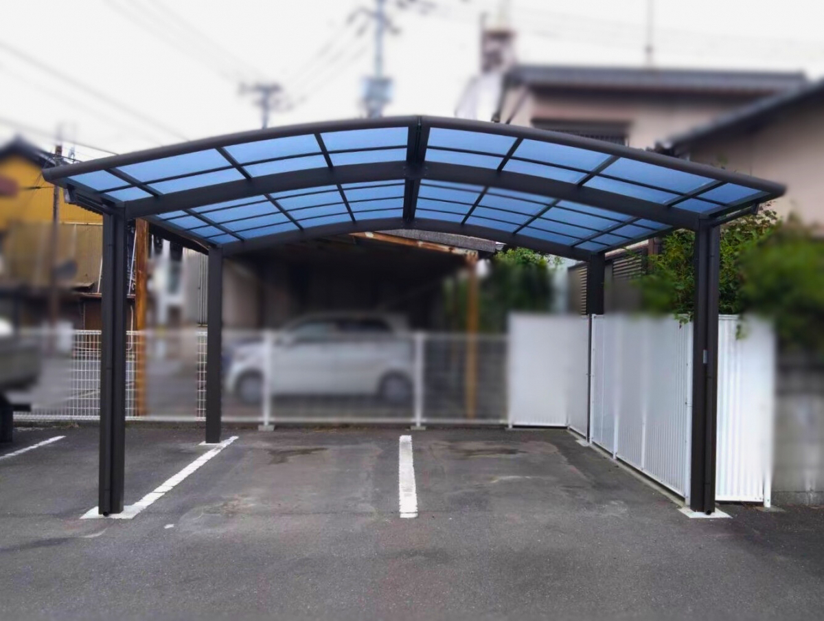 さぬきトーヨー住器の【高松市】カーポート破損に伴う撤去・新規設置工事の施工後の写真2