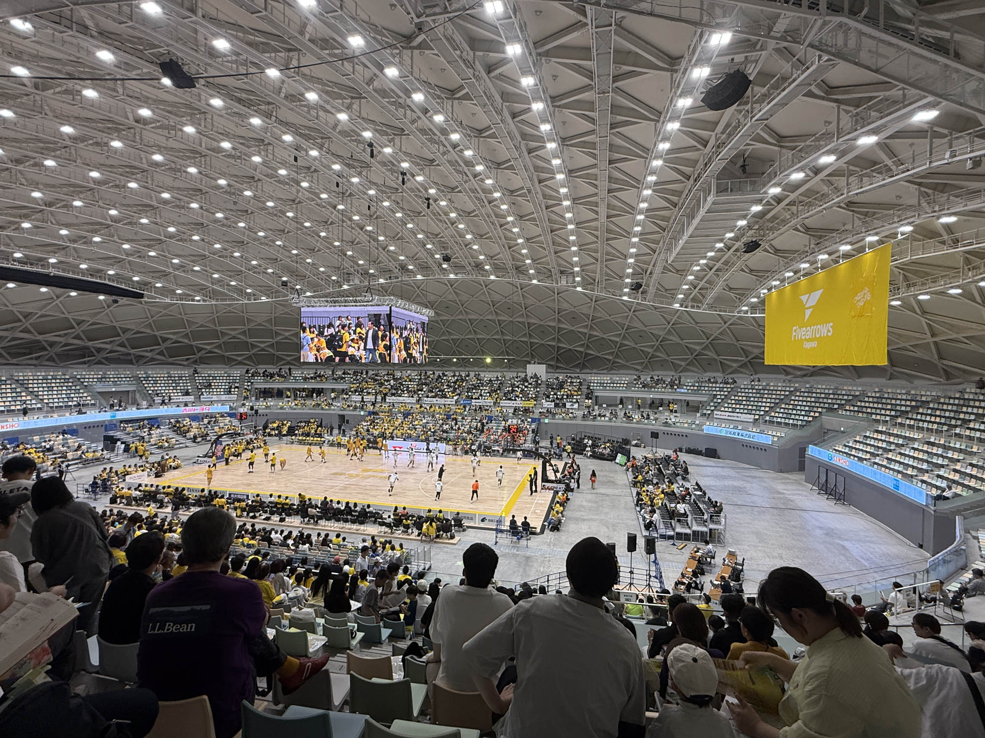 ファイブアローズ試合観戦 シンデンのブログ 写真2