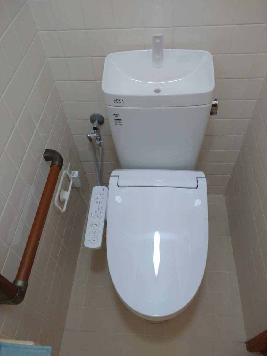 シンデンの〈高松市〉トイレ取替えの施工後の写真1