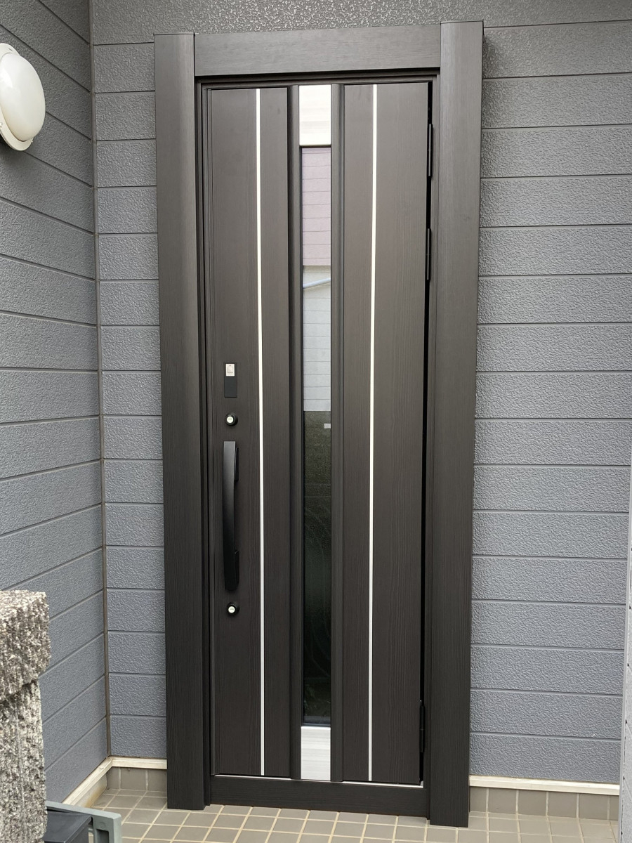 青梅トーヨー住器 青梅店の【東京都　武蔵村山市】家族みんなが安心して使えるカギ、FamiLockの施工後の写真1