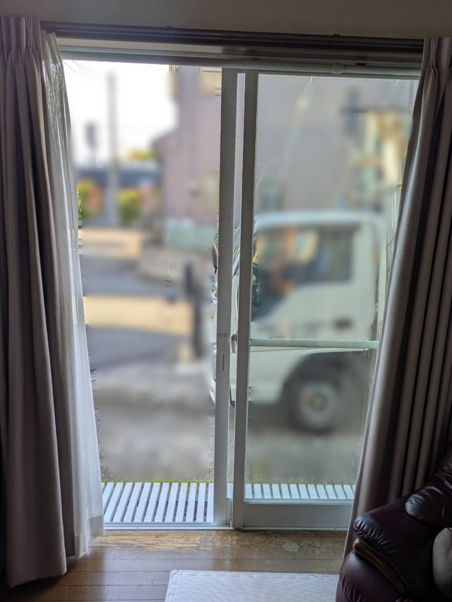 青梅トーヨー住器 青梅店の【東京都　武蔵村山市】家族みんなが安心して使えるカギ、FamiLockの施工前の写真2