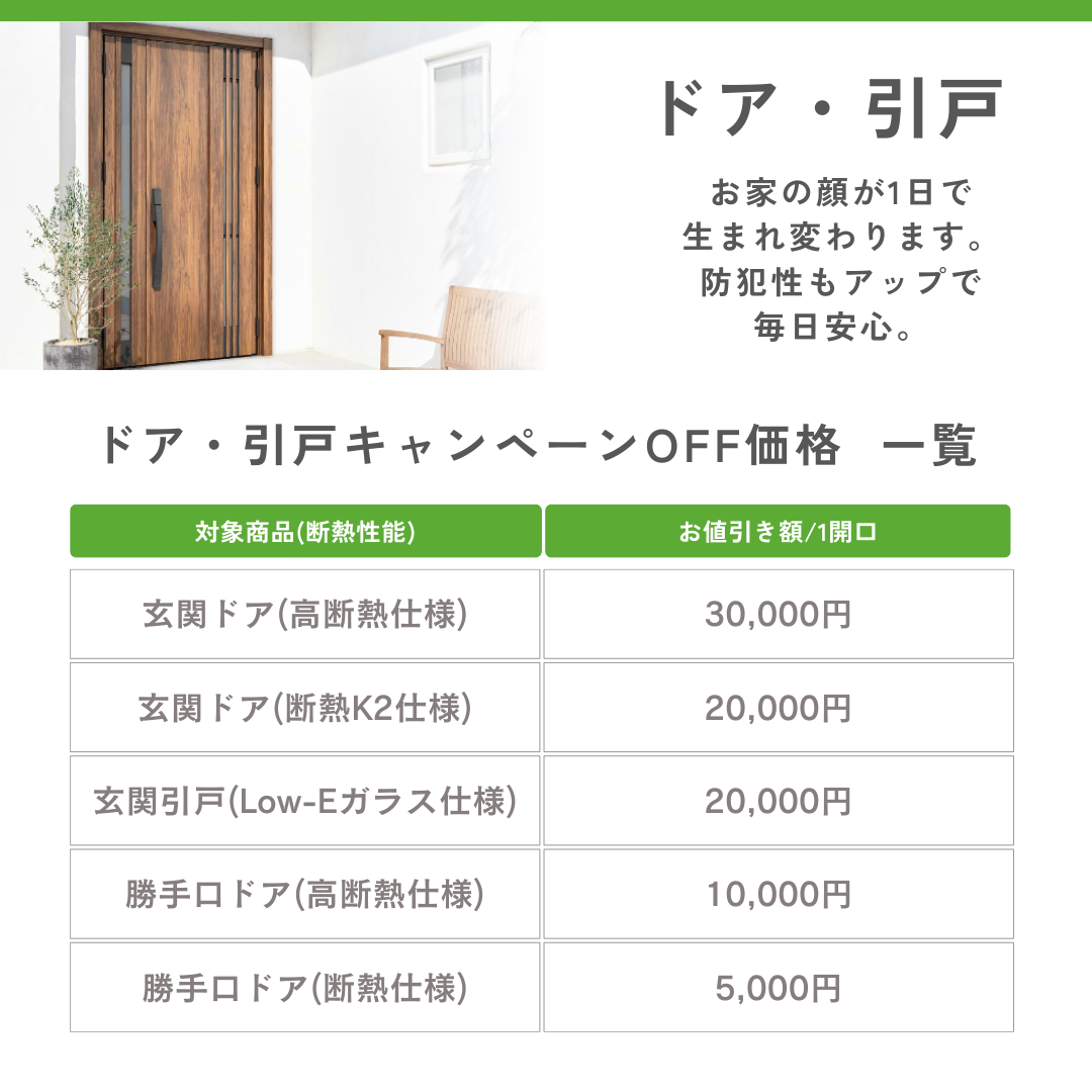 窓工房テラムラ｜ 冬の断熱キャンペーンのお知らせ 窓工房テラムラのイベントキャンペーン 写真3