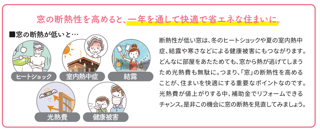 窓の断熱リフォームが今ならお得！補助金でリフォームしませんか？ 窓工房テラムラのイベントキャンペーン 写真3